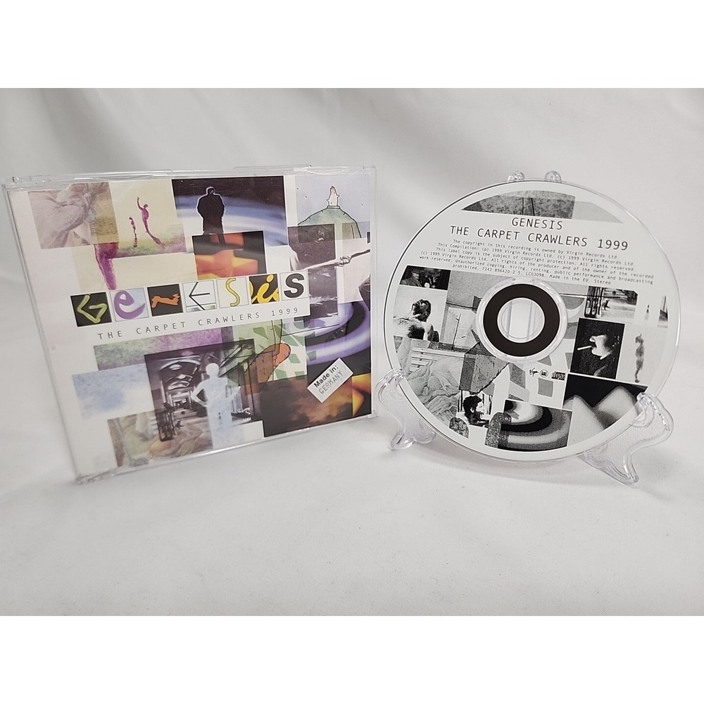 Genesis The Carpet Crawlers 1999 European 3-Track CD Single SUPER RARE Germany